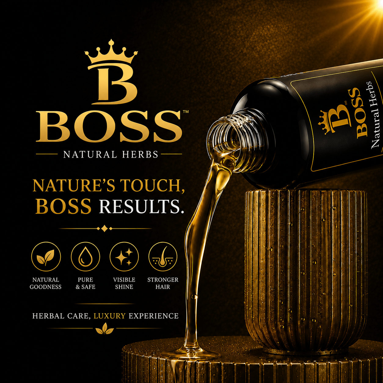 Boss NaturalHerbs RootRevive™ Hair Elixir - My Store